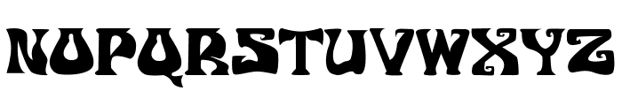 Astro World Regular Font UPPERCASE
