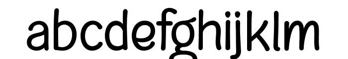 AstroBoby Font LOWERCASE