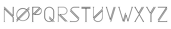 Astrobia Light Font UPPERCASE