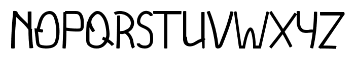 Astrock Font UPPERCASE