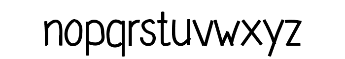 Astrock Font LOWERCASE