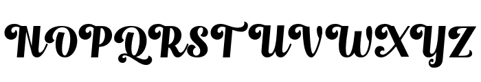 Astroglow Font UPPERCASE