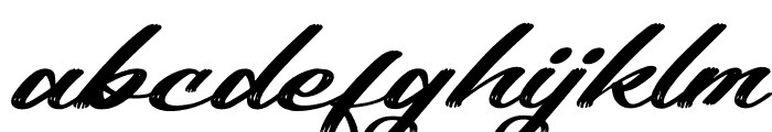 Asttelury Italic Font LOWERCASE