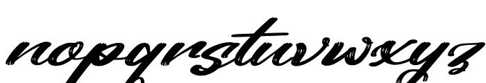 Asttelury Italic Font LOWERCASE