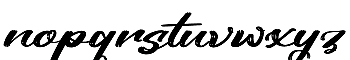 Asttelury Font LOWERCASE