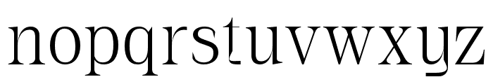 Asvata-Regular Font LOWERCASE