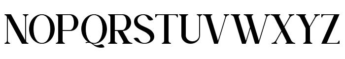 Asveda Regular Font UPPERCASE