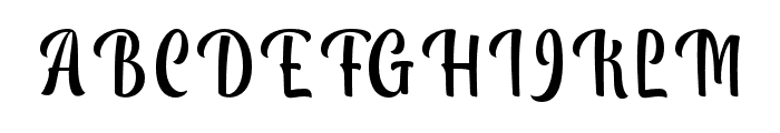 Aswhen-Regular Font UPPERCASE