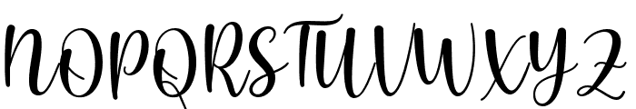 Asyifa-Regular Font UPPERCASE