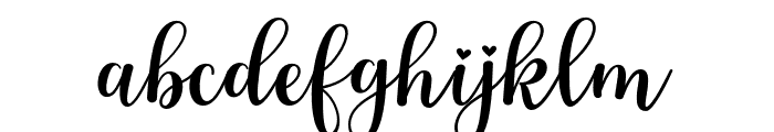 Asyifa-Regular Font LOWERCASE