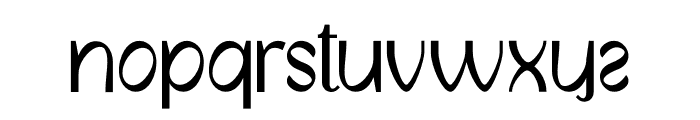 Atarola Font LOWERCASE