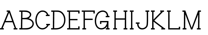 Aterline Font LOWERCASE