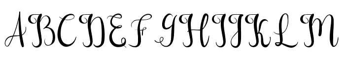 Athea-Regular Font UPPERCASE