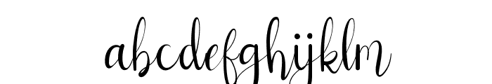 Athea-Regular Font LOWERCASE