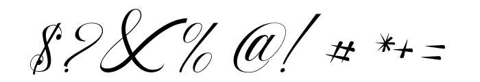 Athena Font OTHER CHARS