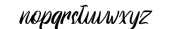 Athenic Font LOWERCASE