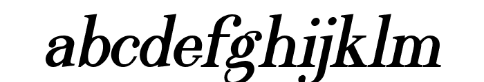 Athiya Bold Italic Font LOWERCASE