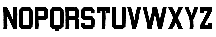 Athletic College Regular Font UPPERCASE