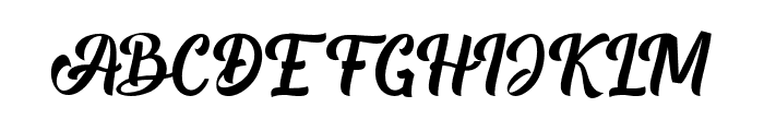 Athoda-Regular Font UPPERCASE