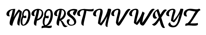 Athoda-Regular Font UPPERCASE