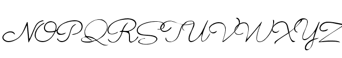 Athoor Style Signature Font UPPERCASE