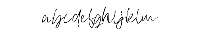 Atkinson Signature  Font LOWERCASE