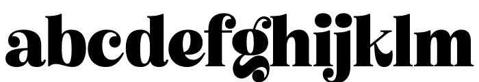 Atlantis Famingo Font LOWERCASE