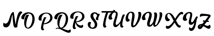 AtlasBali-Regular Font UPPERCASE