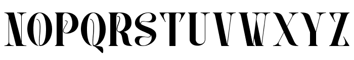 Atlasic Regular Font UPPERCASE