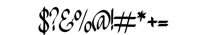 AtmosphericChristmas-Regular Font OTHER CHARS