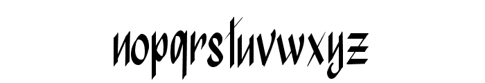 AtmosphericChristmas-Regular Font LOWERCASE
