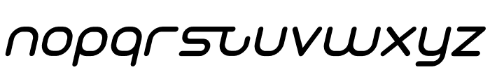 Atomed Italic Font LOWERCASE
