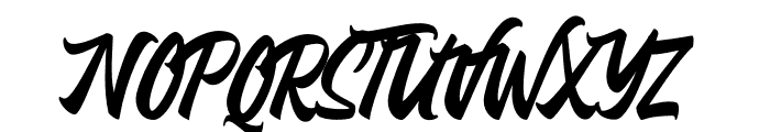 Atshushi Script Font UPPERCASE
