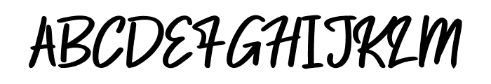 Attack Fight Font UPPERCASE