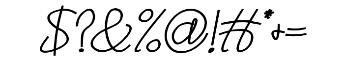 Attasey Bold Italic Font OTHER CHARS