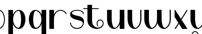 AttendBold Font LOWERCASE