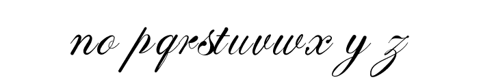 Atterialouse Font LOWERCASE