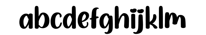 Attic Font LOWERCASE