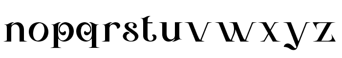AttillaSandora-Regular Font LOWERCASE