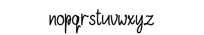 Atuzza Bold Font LOWERCASE