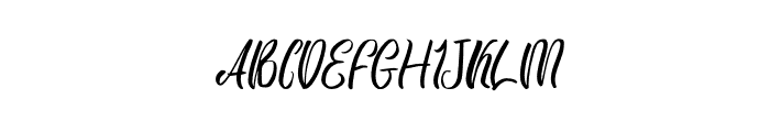 Atyane Italic Font UPPERCASE