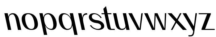 Aubine Retalic Font LOWERCASE