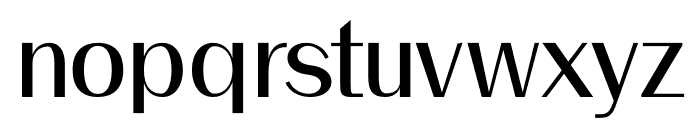 Aubine Font LOWERCASE