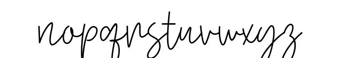 Audysta Font LOWERCASE