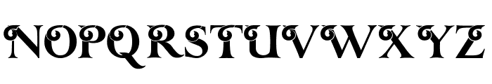 Aufal Seters Serif alt Font UPPERCASE