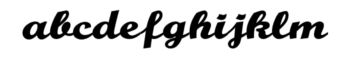Augusly Regular Font LOWERCASE
