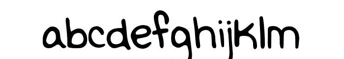 Augusquito-Regular Font LOWERCASE