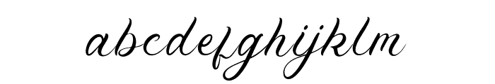 AugustDelight Font LOWERCASE