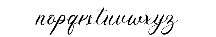 AugustDelight Font LOWERCASE