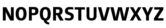 AugustSans-Bold Font UPPERCASE